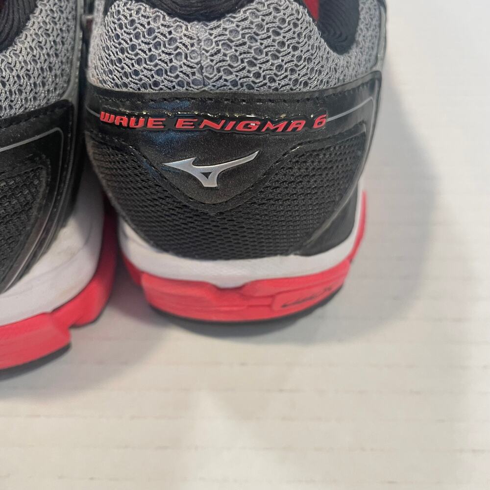 Mizuno Women's Wave Enigma 6W gray  pink running shoes athletic sneakers gym - Picture 14 of 15